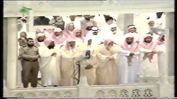 تلاوة من صلاة التهجد ليلة 27 رمضان 1422 من سورتي المائدة والأنعام فضيلة الشيخ سعود الشريم