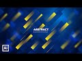 Illustrator Tutorial | Modern  Abstract Background