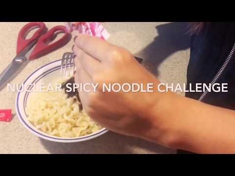 DIARY NG ARTISTA: NUCLEAR SPICY NOODLE CHALLENGE! 🔥😱💥