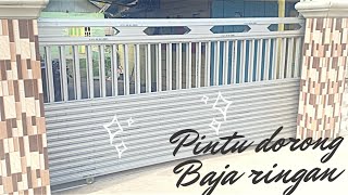 cara membuat pintu geser/ dorong (gerbang) bajaringan cara membuat pintu geser/ dorong (gerbang) bajaringan