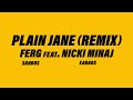 A$AP Ferg  Plain Jane REMIX Official Audio ft Nicki Minaj