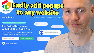 Easily add pop ups to any website - evidence.io review