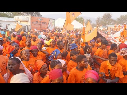 LDR JOYCE BANDA MALINDI RALLY   MANGOCHI