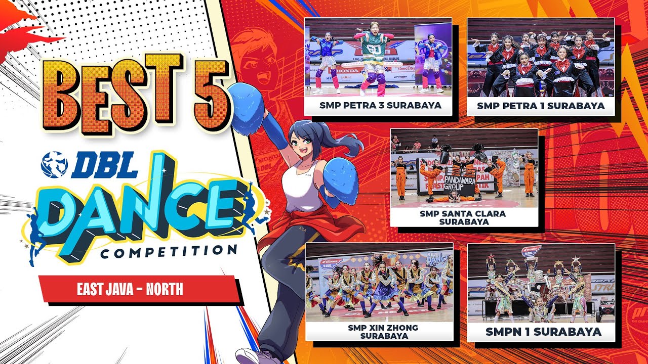 BEST 5 JUNIOR DANCE COMPETITION EAST JAVA - NORTH - YouTube