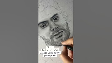 How to draw beard#shorts