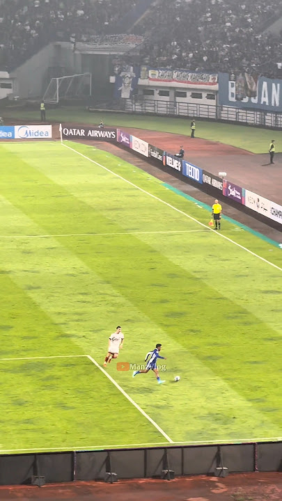 Keberanian Saddil saat goyang pecel lele di pertahanan sendiri untuk kelabui pemain Bangkok😂