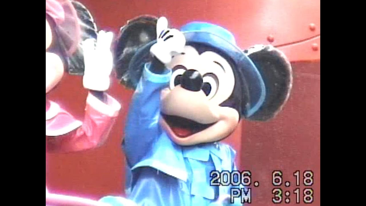2006年☆ハプニング【レイニーデイ・ファン】東京ディズニーランド 