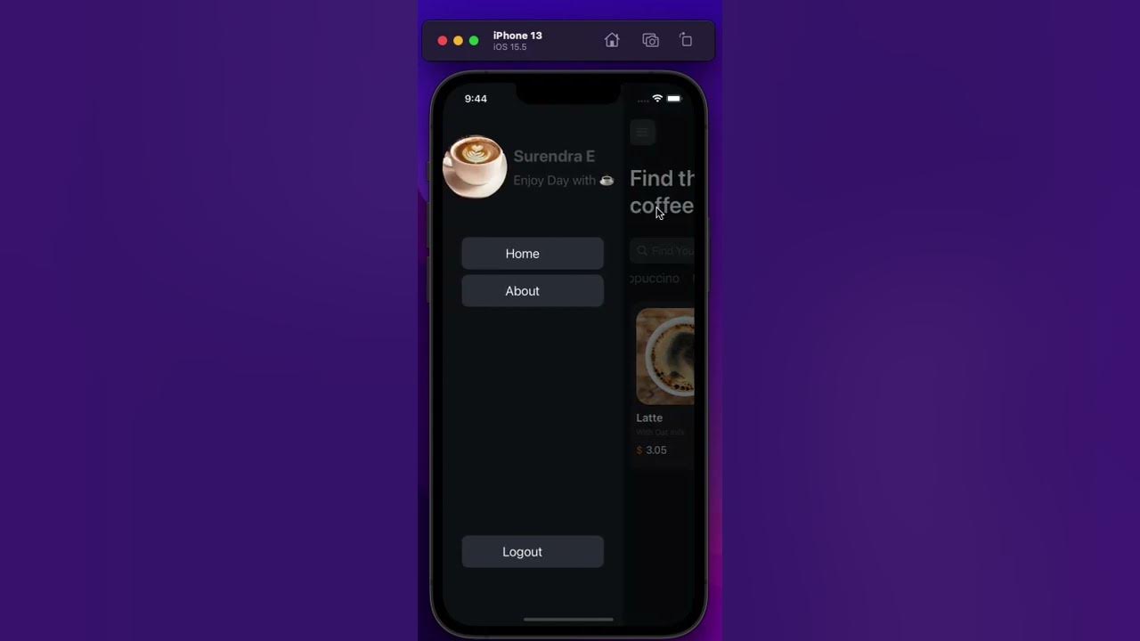 React Native Coffee App - YouTube