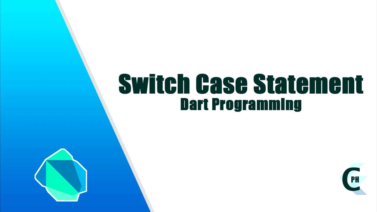 Dart Programming: Switch Statement - YouTube