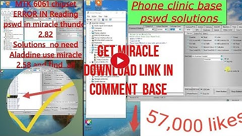 MTK 6261/62 ERROR IN FLASHING , SOLUTION SOLVED 💯% MIRACLE WITHOUT ALADDIN
