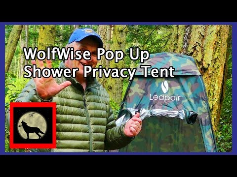 WolfWise Leapair Pop Up Shower Privacy Tent 