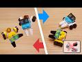 Mini LEGO brick driller tank transformer robot - BorP #LEGO #MOC #driller #drill #tank