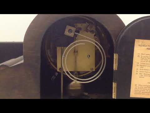 Original Kienze German mantle clock