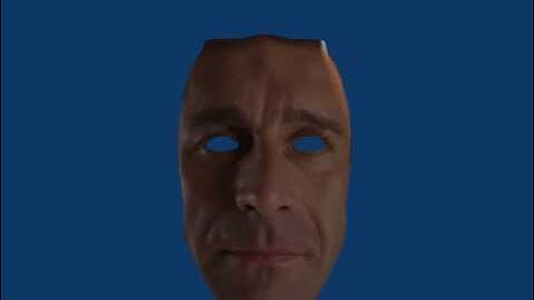 high poly mesh created on Blender 3d