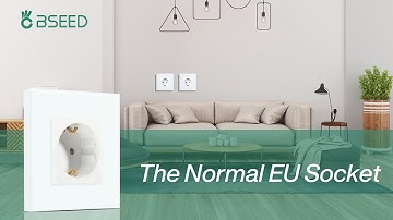 BSEED 86mm EU socket without WiFi 4 colors