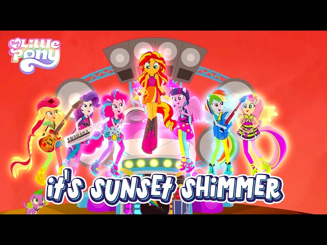 🎤Here To Sing Our Song Out Loud Sunset Shimmer’s Moment | Equestria ...