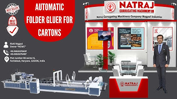 Automatic Folder Gluer for Cartons | Fast & Efficient Carton Packaging by Nagpal Industries
