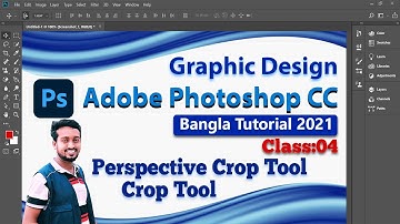 Adobe Photoshop cc Full Course in Bangla  #Class4 Crop tool, Eyedropper tools  Basic to Advance