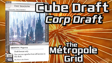 Netrunner Cube Draft: Corp Draft