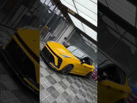 Crystal Sunflower Yellow Car Wrapping Film S Case Effect Show Car Automobile Carwrapfilm Case
