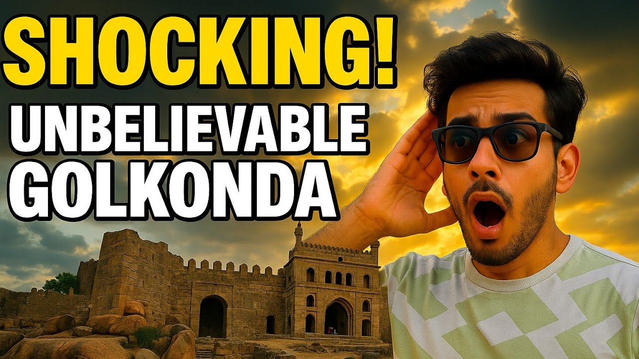 Golkonda fort mea kya dikha aisaa 😱😱 angraze 😂😂#viralvideo #shortvideos ...