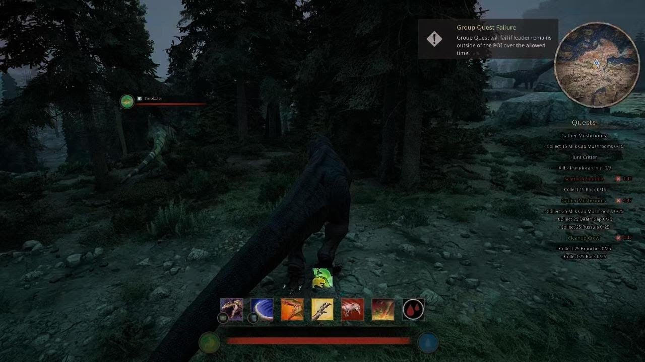 Path of Titans Carch pack hunts arges