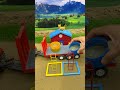 Watch this real working mini tractor cement pillar making machine in action! 🚜🔥 #shorts