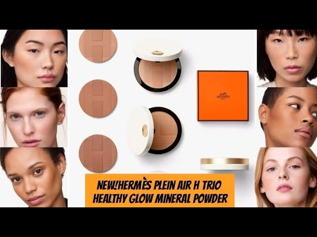 New!Hermès Plein Air H Trio Healthy Glow Mineral Powder|New