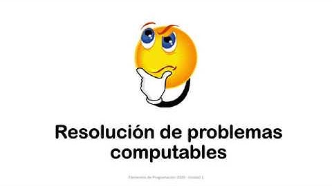 Resolución de problemas computables