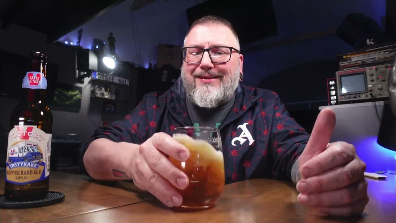 Massive Beer Review 4335 Victory Brewing Koffee Kake TastyKake Coffee