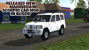 Released Mahindra Scorpio Car Mod In Bus Simulator Indonesia - Bussid Car Mod - Bussid Bus Mod