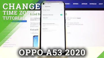 How to Change Date and Time on OPPO A53 2020 – Set Date and Time