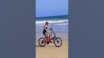 The bicycle that gives happiness has gone on sale #funny#comedy#fail