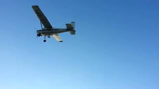 Demenciales pasadas en un Cessna 180 low pass C-180 Aeroclub La Laja 🇦🇷