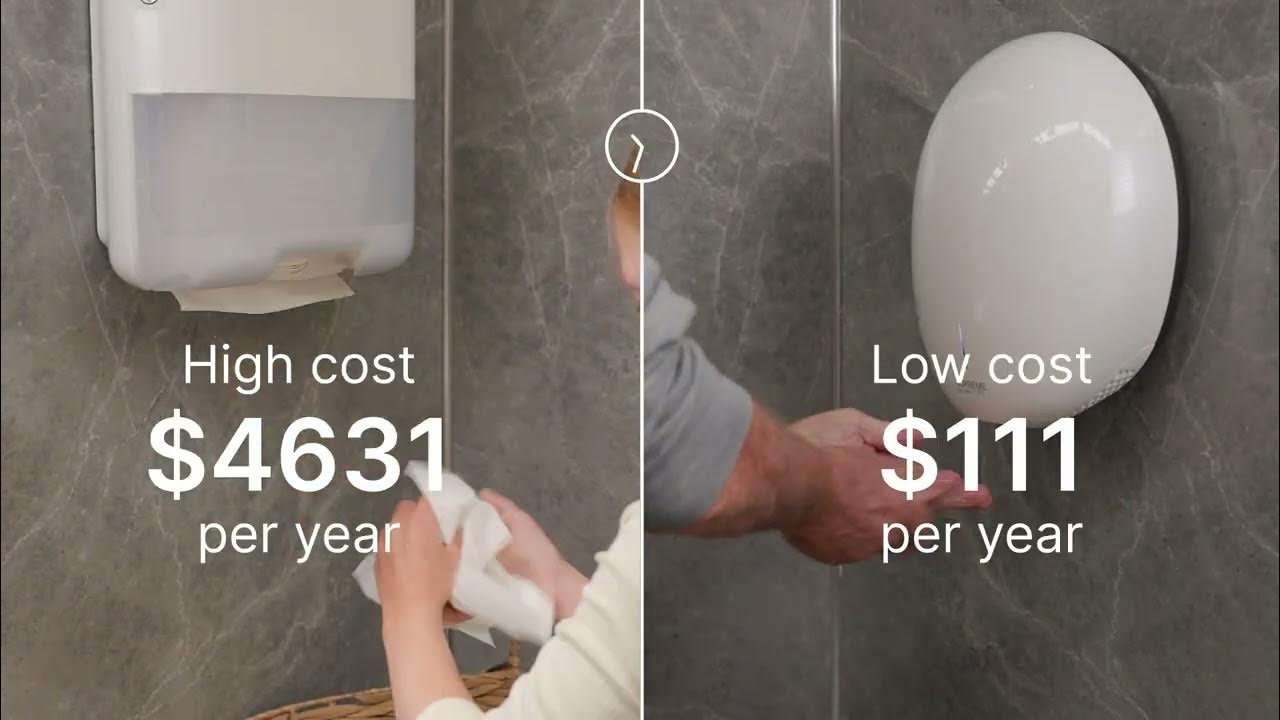 Hand Dryers vs Paper Towels YouTube