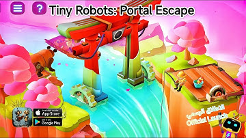 الروبوتات الصغيرة: بوابة الهروب ( الاطلاق الرسمي ) ( اندرويد ، ايفون ) Tiny Robots: Portal Escape