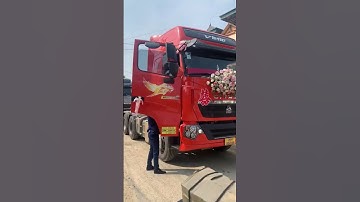 ĐÁM CƯỚI CỰC CHẤT ĐÓN DÂU BẰNG ĐẦU KÉO HOWO #howo #howotruck