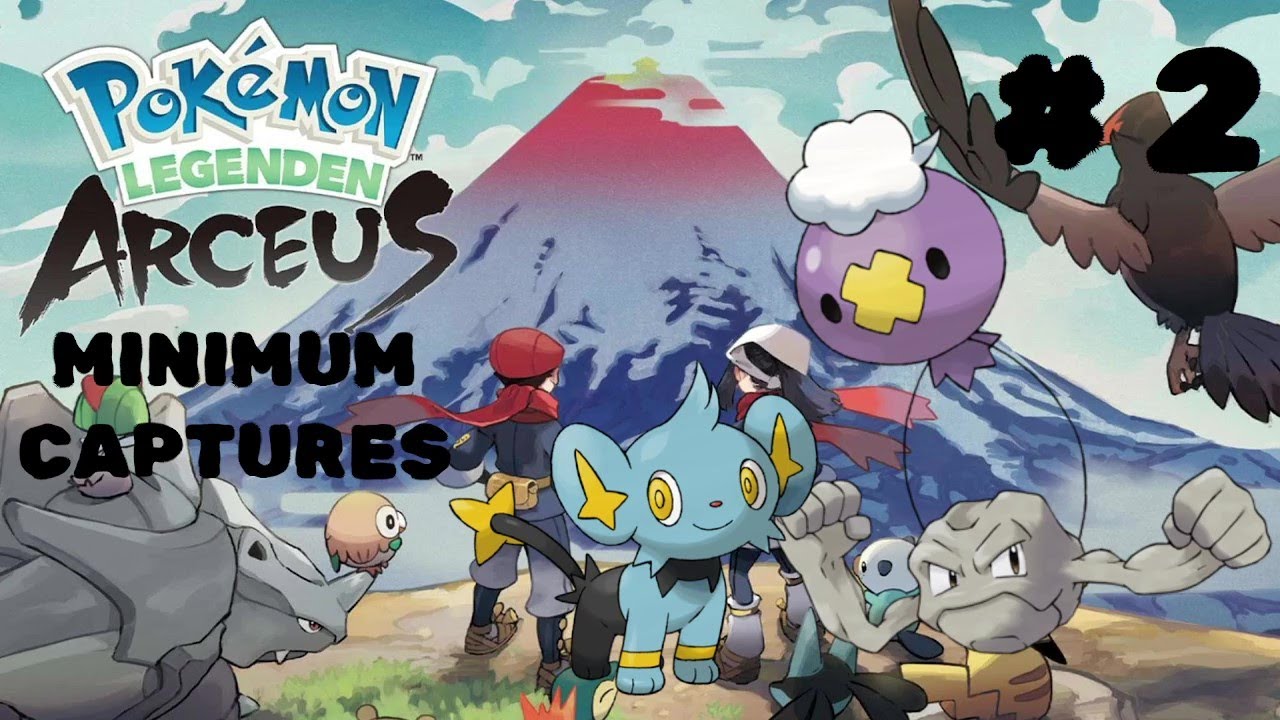 Pokémon Legends Arceus Minimum Captures (2) - YouTube