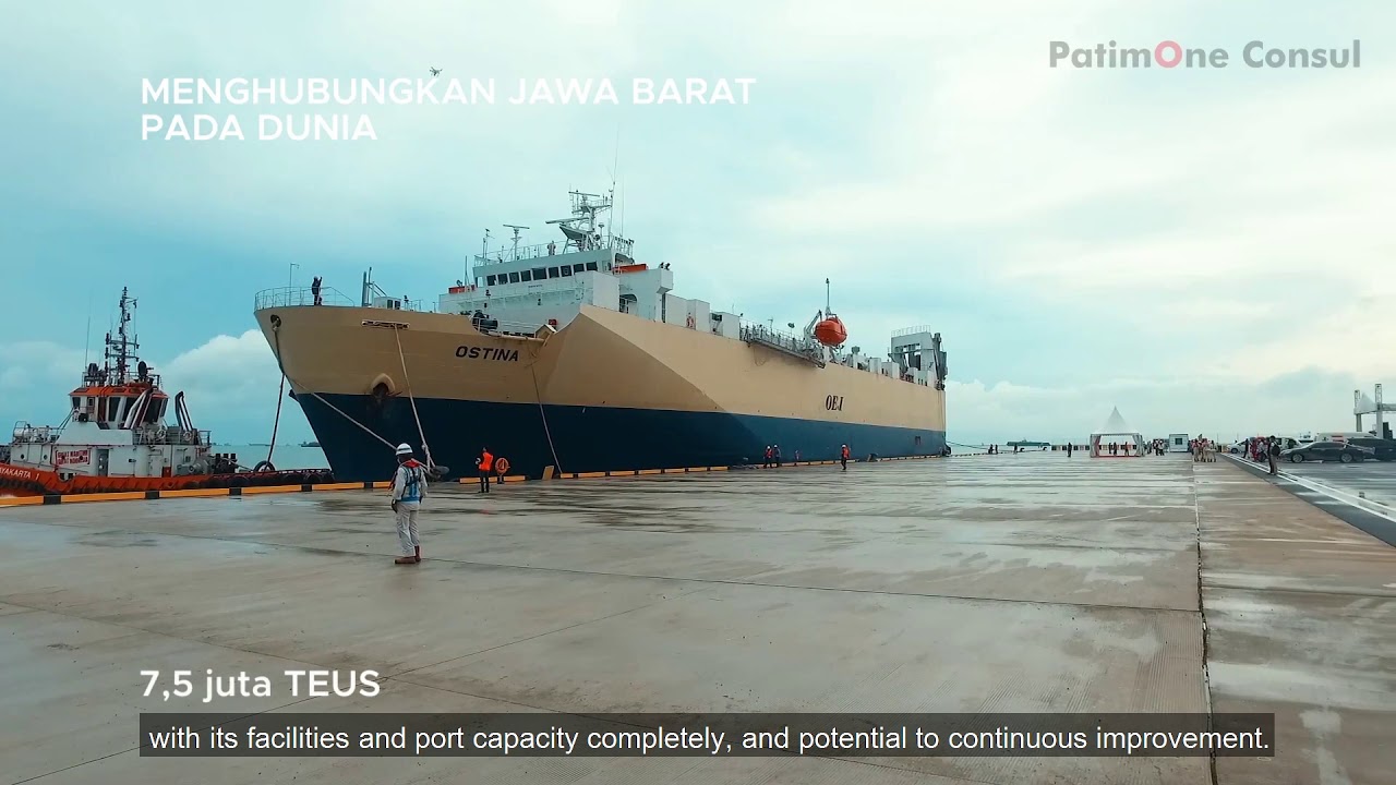 Pelabuhan Patimban: World Connecting Port - YouTube