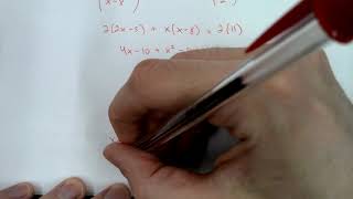 Algebra 2 CP - Unit 9 Lesson 5 - Solving Rational Equations