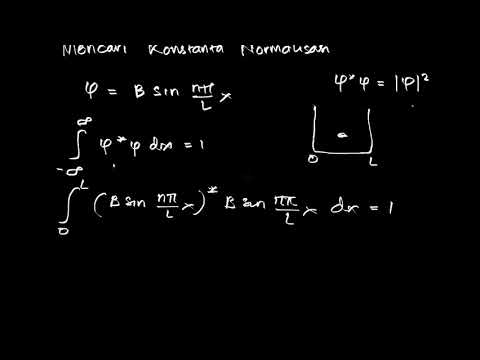 Video: Untuk konstanta normalisasi?