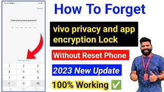 Forget App Lock ! Forget privacy and App Encryption Password in vivo Phones ! With Backup ? 2023 screenshot 3