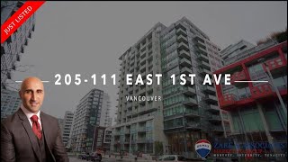 🏡205 111 E 1ST AVENUE, Vancouver