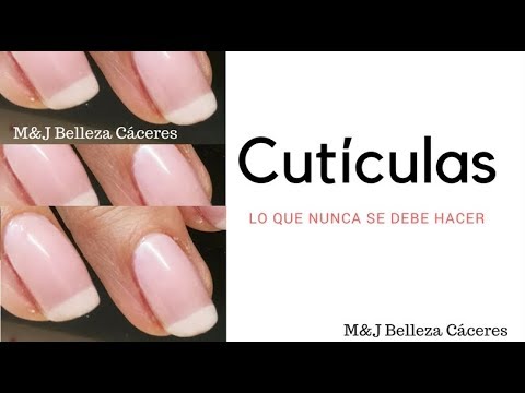 manicura y pedicura Como eliminar la cutícula correctamente