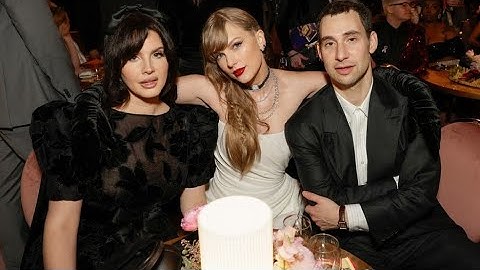 Jack Antonoff Parties With Taylor Swift, Lana Del Rey||Grammy 2024
