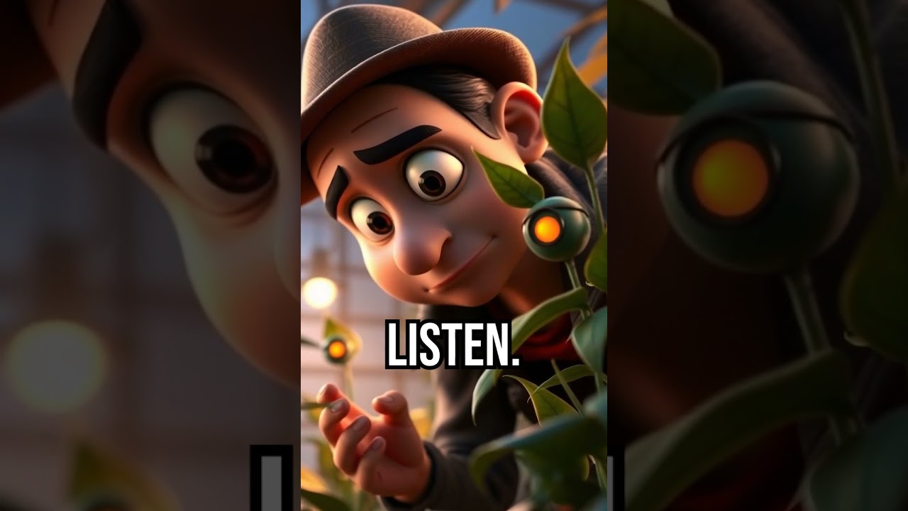 When plants whisper, beware. 