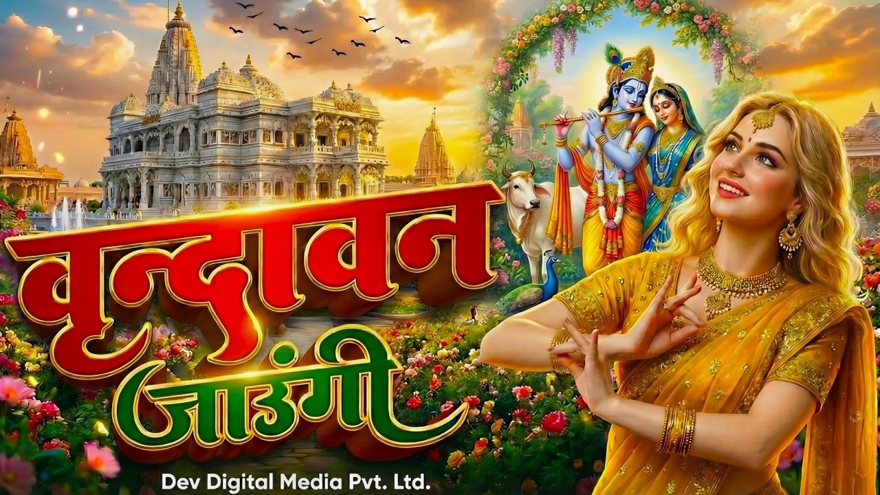 Vrindavan Jaungi | वृन्दावन जाउंगी | मेरे उठे विरह में पीर | Krishna Bhajan 2026 | #krishna #radhe