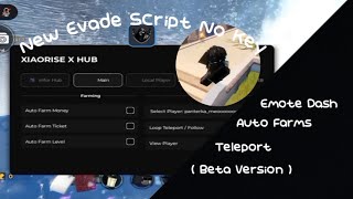 [ OP ] EVADE SCRIPT ! AUTO WIN - FARM | EMOTE DASH