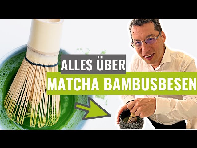 Matcha-Besen : Der Bambusbesen macht den Tee! - YouTube
