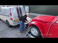 #2cv  opladen trailer voor transport, opnames gemaakt met #djineo en #djiaction4